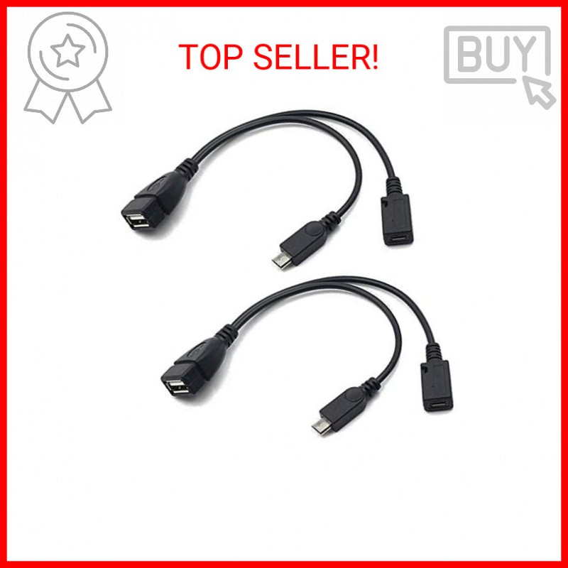 (otg Cable + Power Cable) For Fire Stick