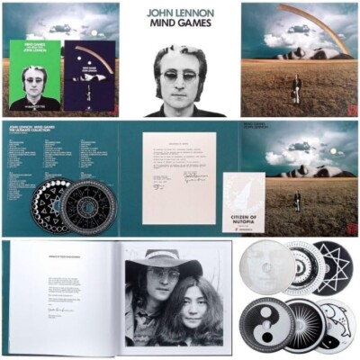 John Lennon Mind Games Ultimate Collection 6CD w/ 2Blu-ray Deluxe Edition New