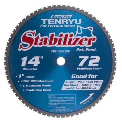 120 Tooth ATAFR Grind - 1/" Arb Tenryu ML-305120AB 12/" Carbide Tipped Saw Blade