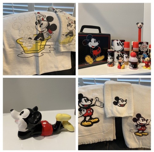 Vintage Mickey Mouse Bathroom Accessories | eBay