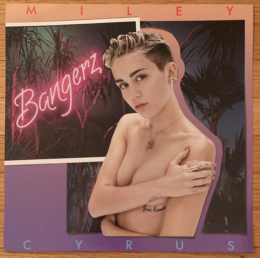 Miley Cyrus Bangerz 2013 ltd ed.  picture disc 1st press vinyl NEVER PLAYED MINT