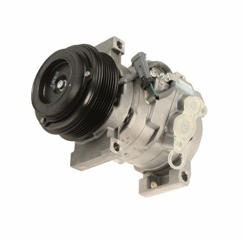 A-Premium A/C Compressor With Clutch - FS18 Type, 6 Groove, Compatible With Ford E-Series, Mustang