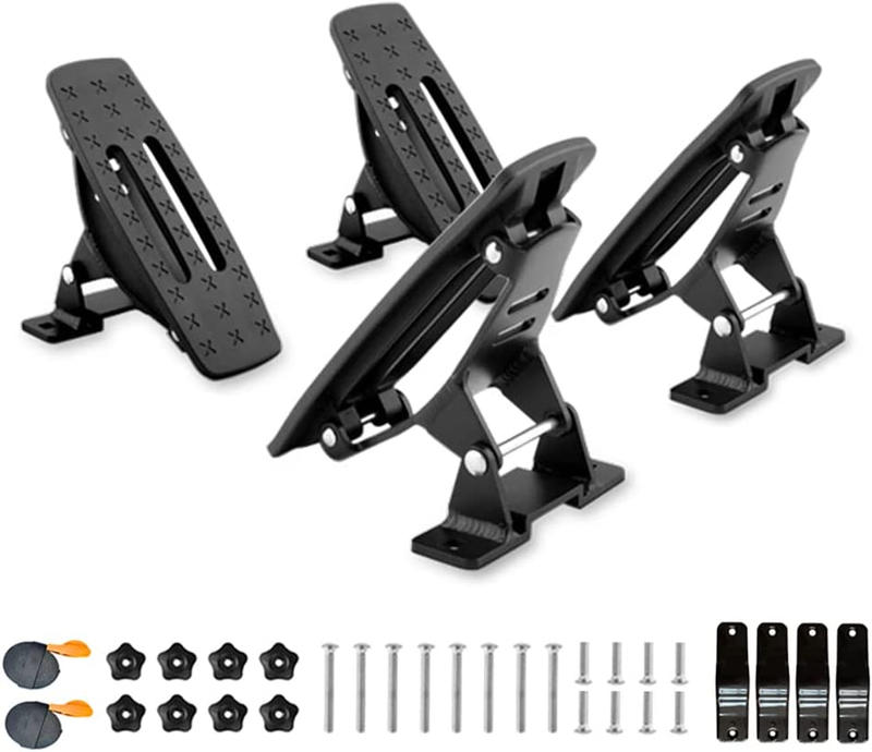 Saddle, Aluminum Rustless Kayak Roof Rack With 1.5