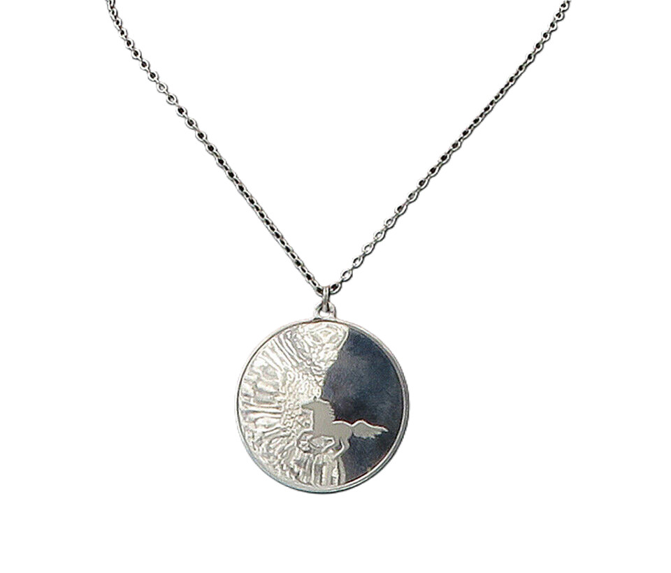 925 Sterling Silver Vintage Black Beauty Centenary 1977