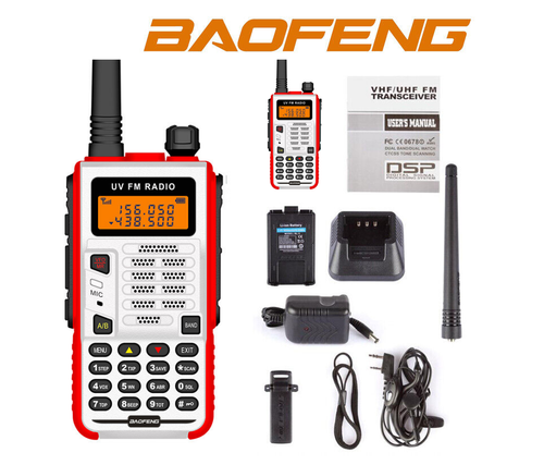 BAOFENG X5 PLUS 20W DUAL BAND VHF/UHF WALKIE TALKIE LONG RANGE TWO WAY HAM RADIO