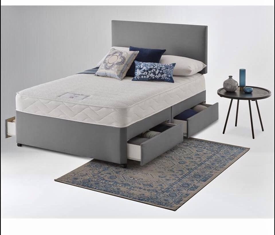 ⭐🆕QUICK SALES LUXURY DIVAN BED BASES IN ALL SIZES & COLORS READY GRAB