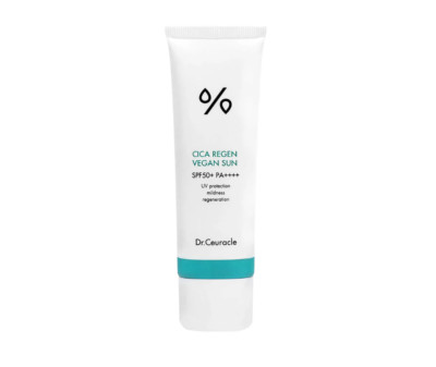 Dr.CEURACLE Cica Regen Vegan Sun SPF 50+ PA++++1.69oz /50ml All-in-one Mild