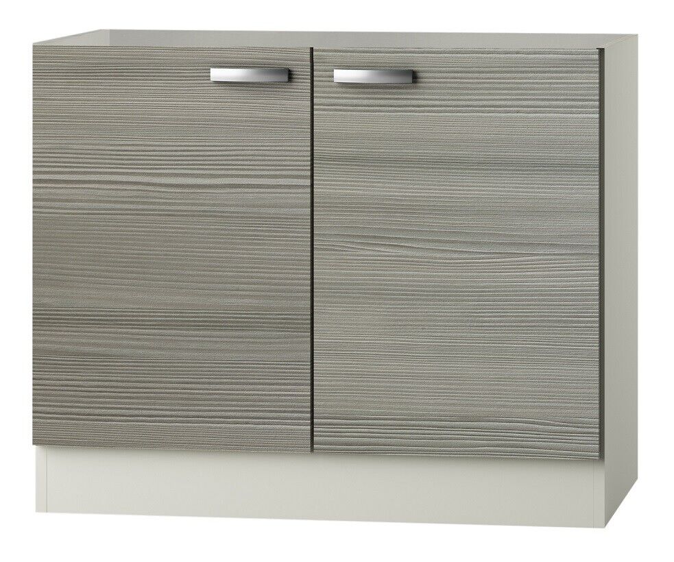 BAYLANGO Kult Spülenschrank ohne ARBEITSPLATTE »Vigo«, Pinie, Breite 100 cm
