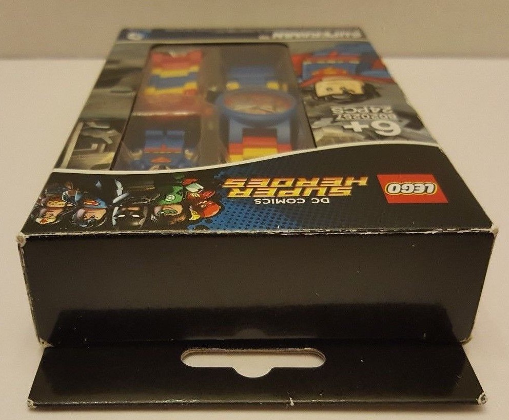 Lego Superman Buildable Watch  24 Pieces DC Comics Super Heroes New