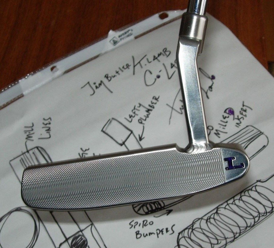 Tyson Lamb Allendale 1 of 1 Reverse Plumbers Neck 350G Putter Lambcrafted -NEW!