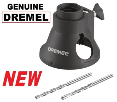Dremel 565 Multipurpose Rotary Tool Cutting Guide Attachment Accessory w/ 2 Bits