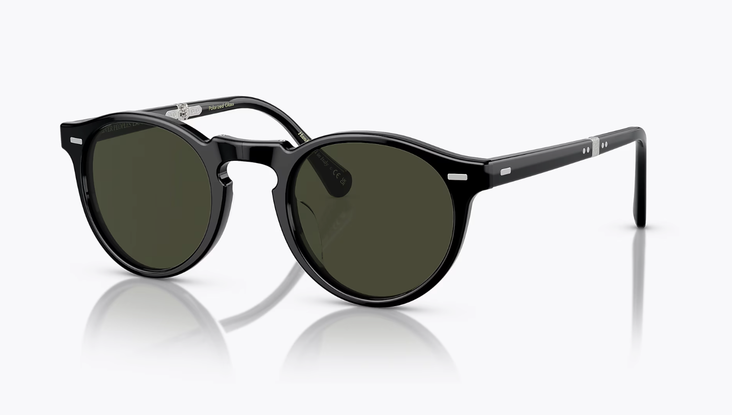 Pre-owned Oliver Peoples Gregory Peck 1962 Folding Polarized G-15 Sun Ov5456su Msrp$684 In G-15 Polar