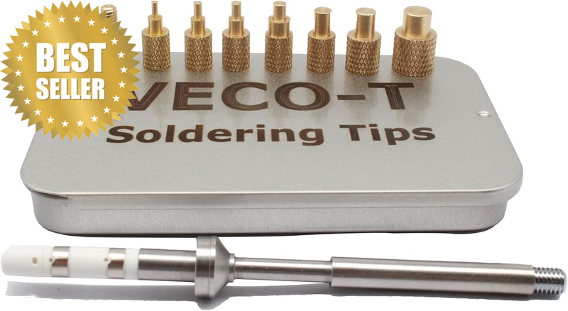 Heat Set Insert Tool,Soldering Iron Tips Come with Thread Inserts M2 M2.5 M3 M4