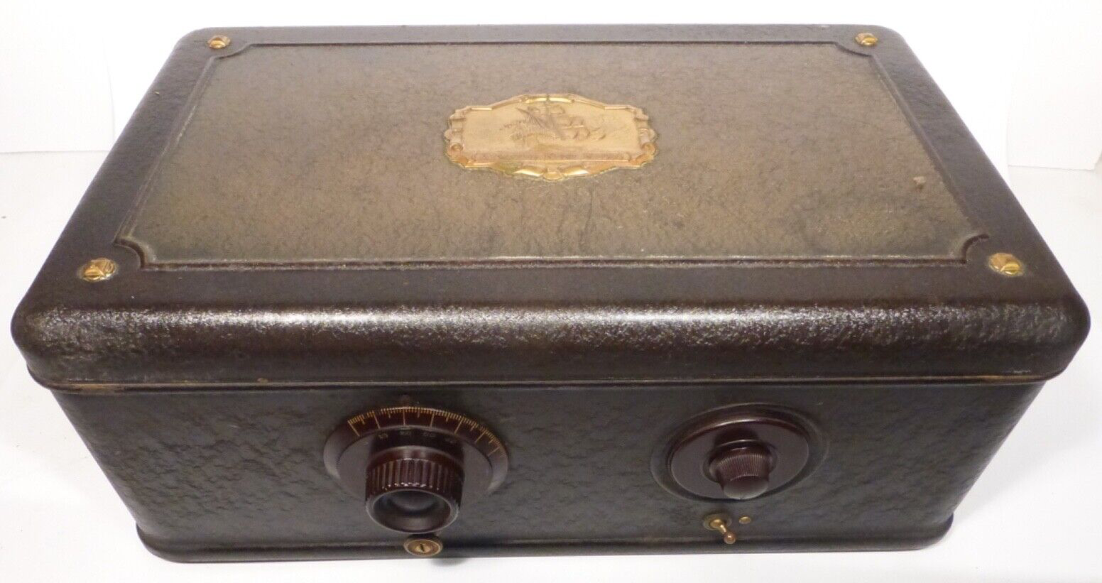 vintage ATWATER KENT 37 w/all 7 TUBES Untested GOOD TUNING vintage ATWATER KENT 37 w/all 7 TUBES Untested GOOD TUNING