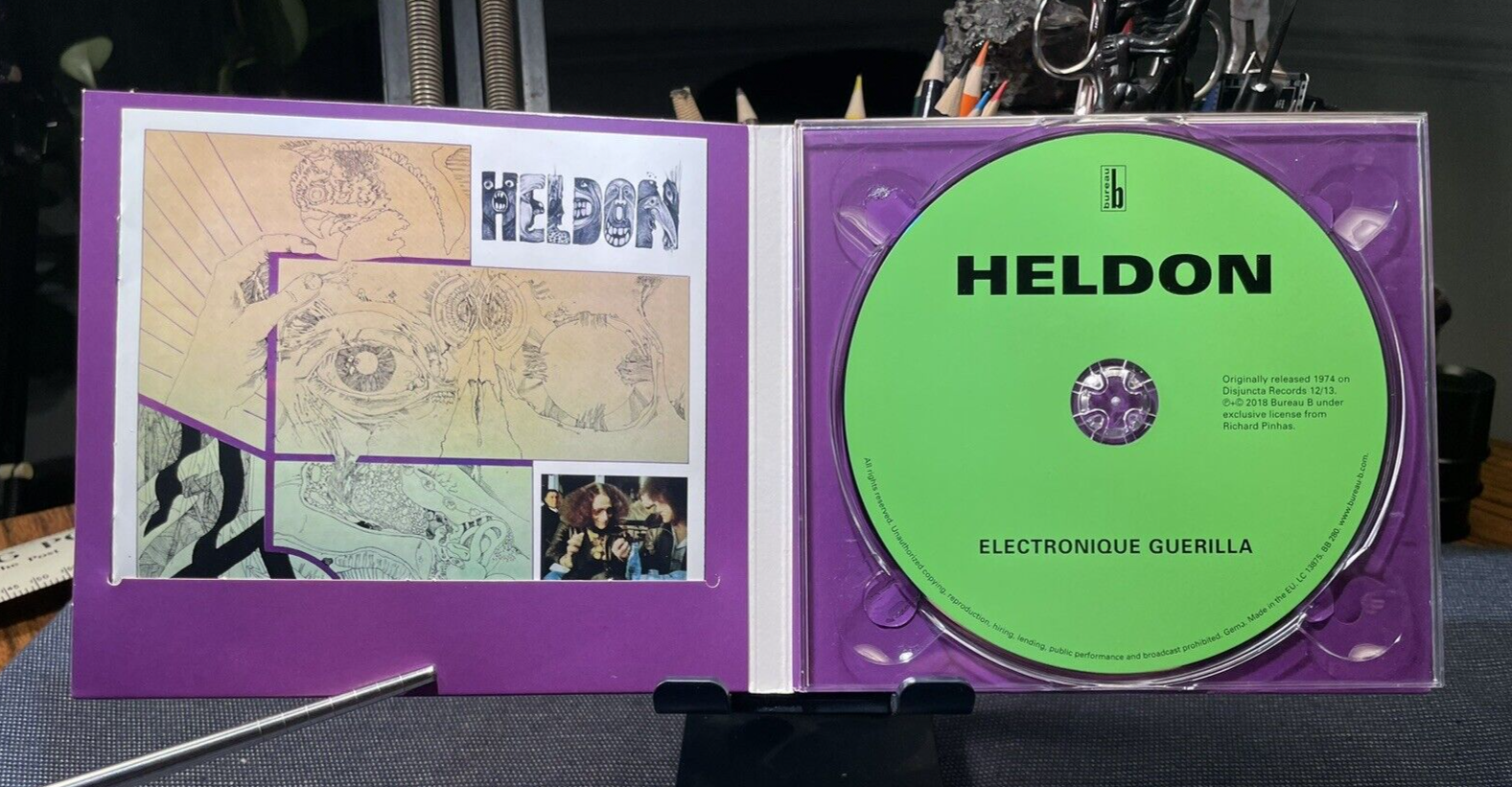 独LP Heldon Electronique Guerilla BB280 Bureau B 未開封 /00260 Heldon – Electronique Guerilla | Releases | Discogs