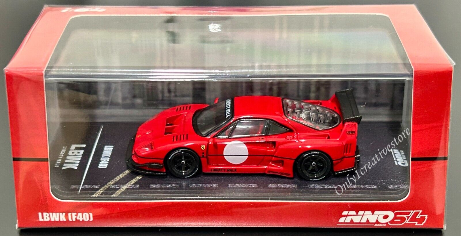 INNO64 LBWK Ferrari F40 Red 1:64 | eBay INNO64 LBWK Ferrari F40 Red 1:64 | eBay