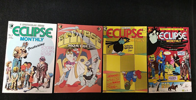 1984 ECLIPSE COMICS MONTHLY #1-4 VF/NM TO NM VINTAGE Visit My eBay Store