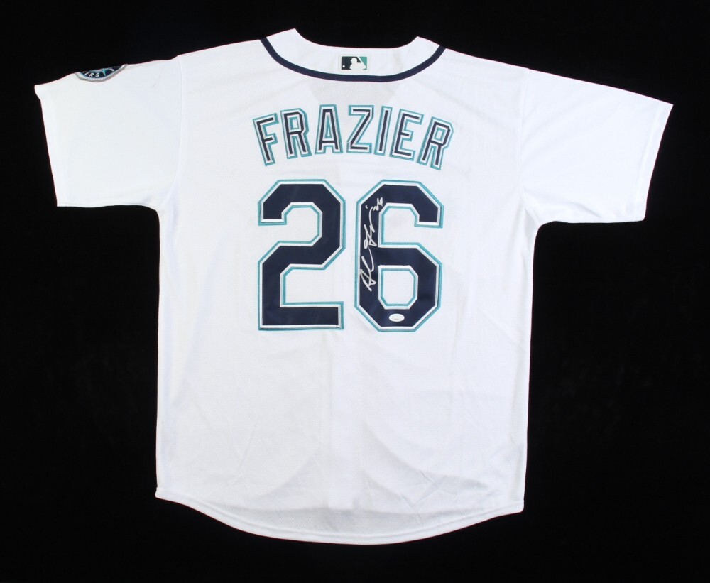 Adam Frazier Signed Seattle Mariners Jersey (JSA COA) 2021