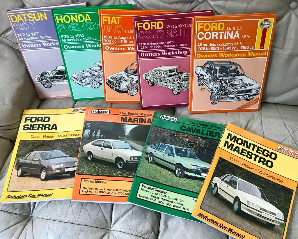 Haynes & Autodata Car Manuals Job Lot of 9 in Bangor, County Down