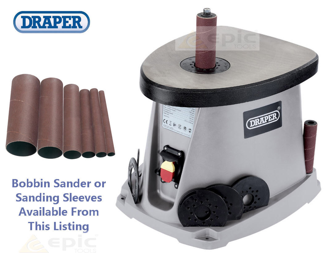 Draper Oscillating Spindle Bobbin Drum Sander Unit 10773 or Sanding