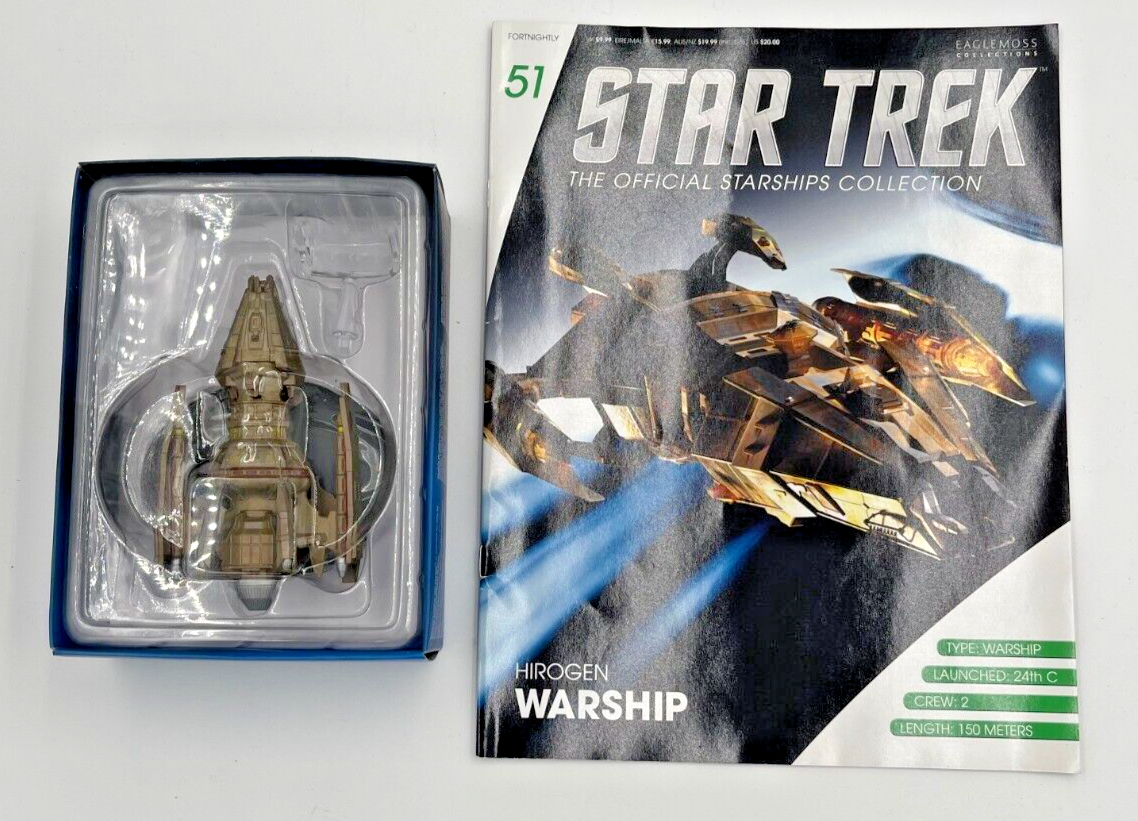 Hirogen Hunter Star Trek Universe EagleMoss Die-Cast EM-ST0051 Star