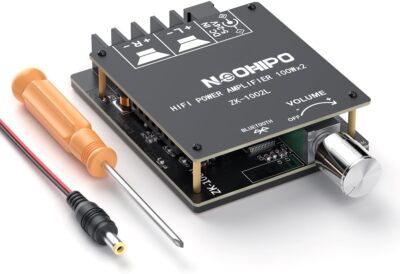 ZK-1002L Stereo Audio Receiver Amplifier Board Mini Power Digital Module Amp 2.0