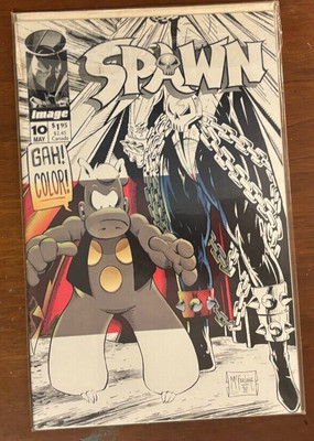 SPAWN #10 Image Comics 1993 Todd McFarlane Comic Book - Bag and Board