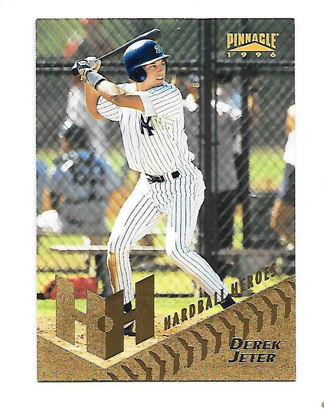 DEREK JETER 1996 PINNACLE HARDBALL HEROES #279 NEW YORK