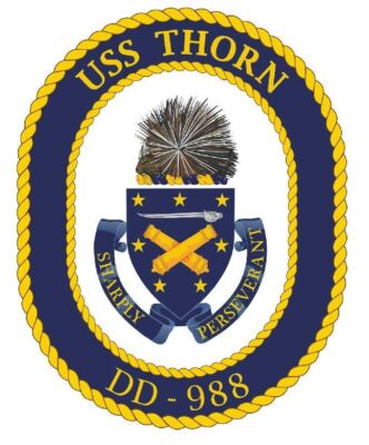 USS Thorn Sticker Decal M223