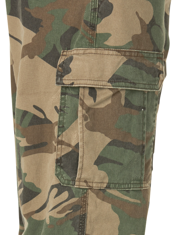 Men's Wrangler Camo Cargo Pants w/ Stretch Relaxed Fit Tech Pocket CHOOSE SIZE