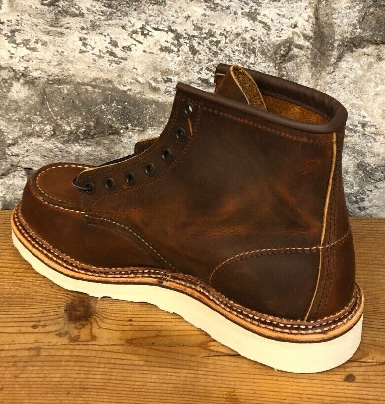 Pre-owned Red Wing Shoes Red Wing Classic 1907 6-inch Boot In Copper Rough &tough Leather In Box In Brown