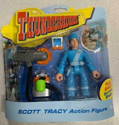 Thunderbirds 40th Anniversary Action Figure - Scott Tracy with Spinning Blade