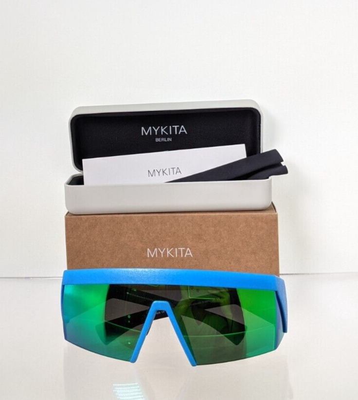 Pre-owned Mykita Brand Authentic  & Bernhard Willhelm Sunglasses Vice Col. 810 61mm In Grey & Flash Mirror