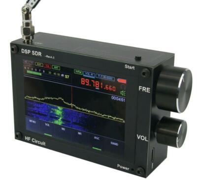 1.10D Thicker 3.5'' 50KHz-2GHz  DSP SDR Receiver Malahiteam Shortwave Receiver