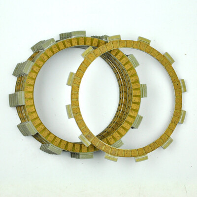 10 PCS Motorcycle Fibrous Clutch Plates Disc For SUZUKI GV1200GL 85-86