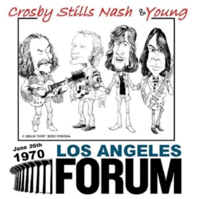 crosby,stills,nash & young Live at the l.a forum 1970 june 26th cd