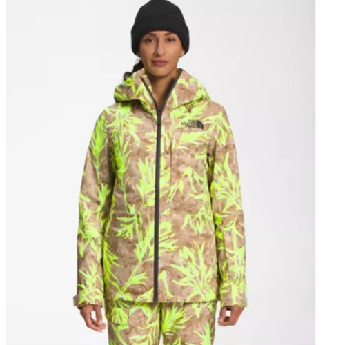 Pre-owned The North Face Thermoball Eco Snow Triclimate Jacket In Green