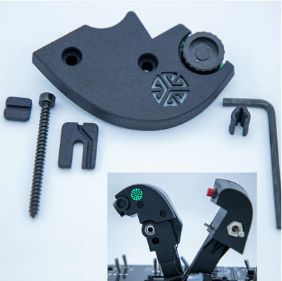 Flight Stick Radar Wheel Mod Modification Parts For Thrustmaster Hotas Warthog