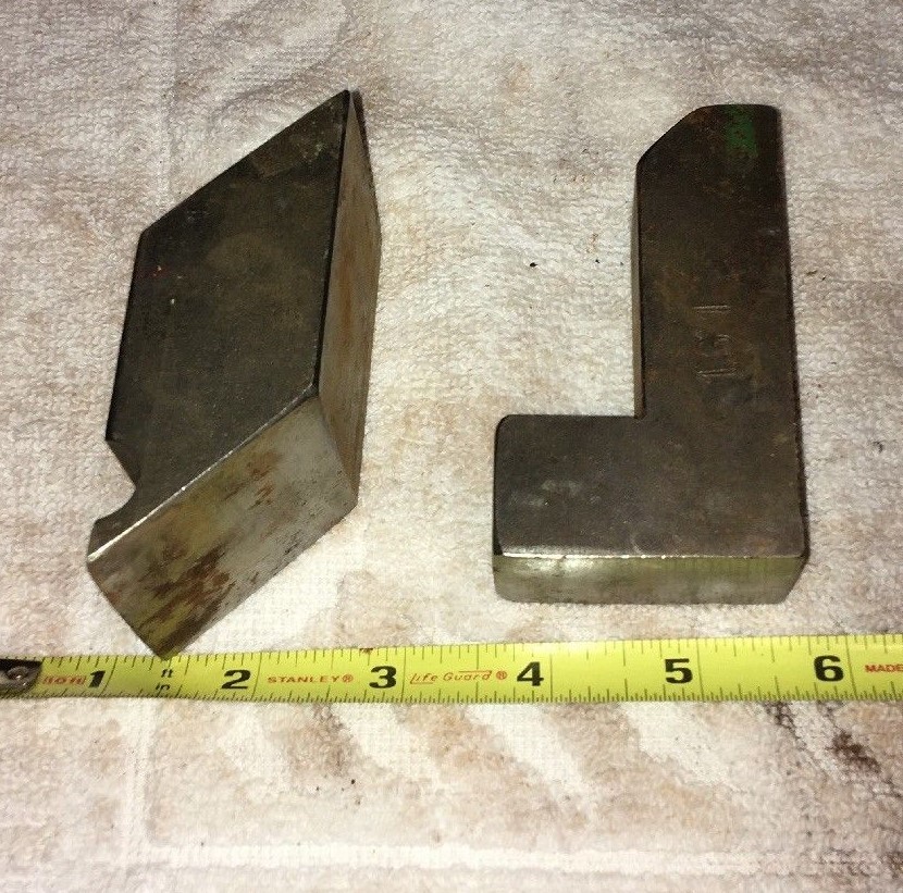 Numbered Steel Bucking Bars Aircraft Sheet Metal Tools Lot Of 2