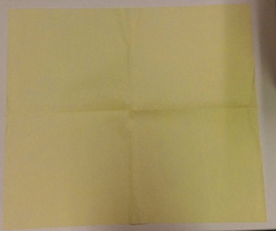 Treated Dust Cloth - Lint Free 21" x 24" - Quarter Folded - 400 sheets per case!