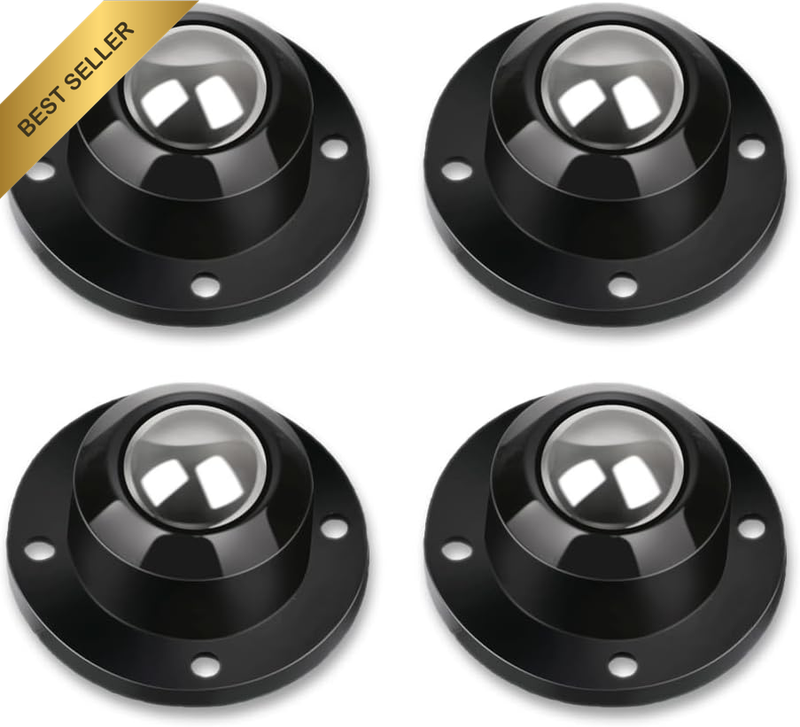 Self Adhesive Caster Wheels Furniture Storage Box Trash Can Universal Pulley Sta