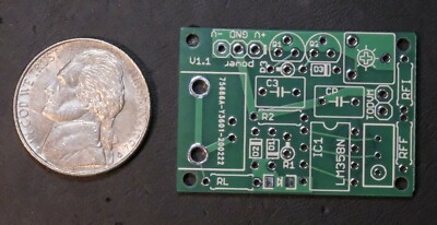 Low Power, Compact RF Voltmeter DMM Accessory - Bare PCB + Support Docs, Not Kit