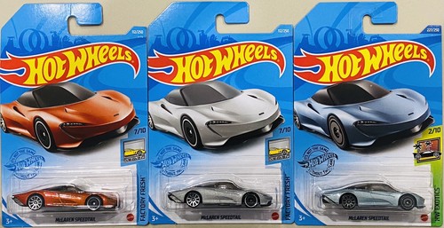 Amazon.com: McLaren Speedtail Blue Metallic with Black Top