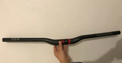 RSP MTB XC Fixie Bicycle 600mm Narrow Flat Handelbars Grips Set 25.4mm
