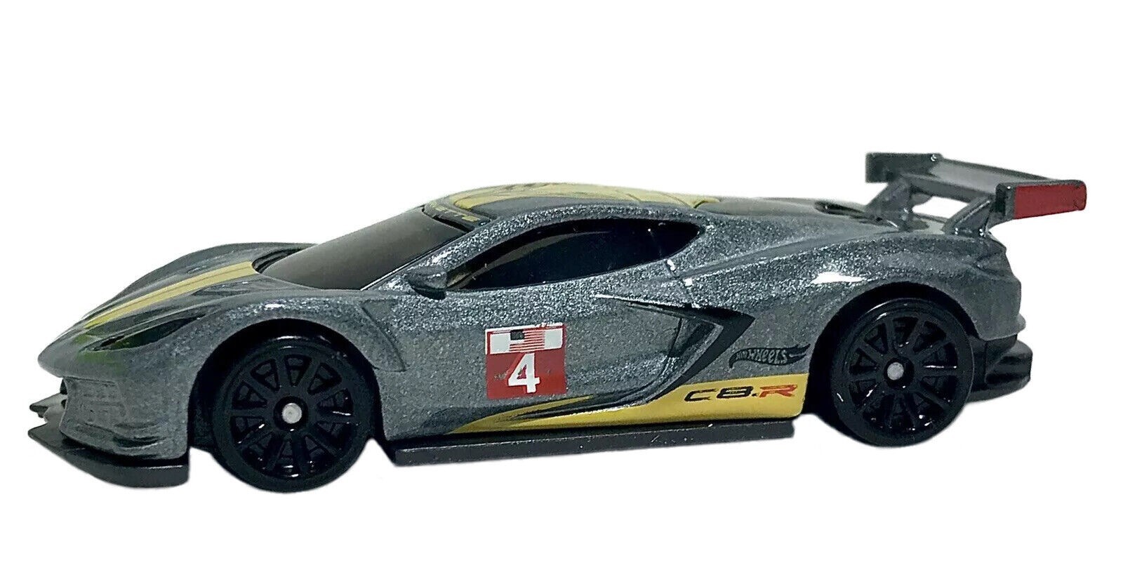 2021 HOT WHEELS HW RACE DAY CORVETTE C8.R GRAY 105/250 LOOSE