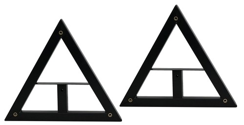 Rockville RVSM1 Pair of Near-Field Studio Monitor Stands w/ Adjustable Height