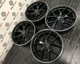image for NEW MERCEDES 19" AMG 507 STYLE ALLOY WHEELS - 5 X 112 - SATIN BLACK
