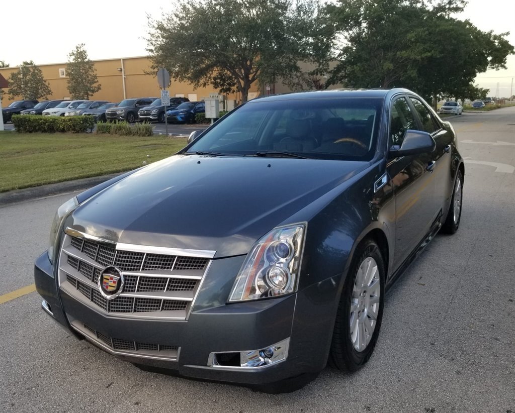 2010 Cadillac CTS Luxury 3.0 87667 Miles Blk 4d Sedan  Auto