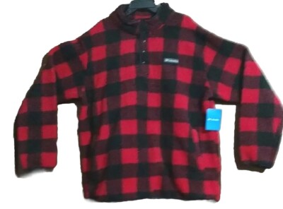 NWT Columbia Rugged Ridge II Sherpa Half Snap Mens Size XXL AM3324-613 MSRP $100