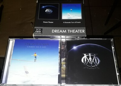 DREAM THEATER RARE COFFRET 2 CD / DREAM THEATER/ A DRAMATIC TURN OF EVENTS